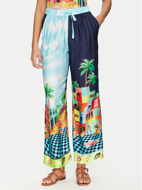 Seafolly Medžiaginės kelnės · Spalvota · Relaxed Fit