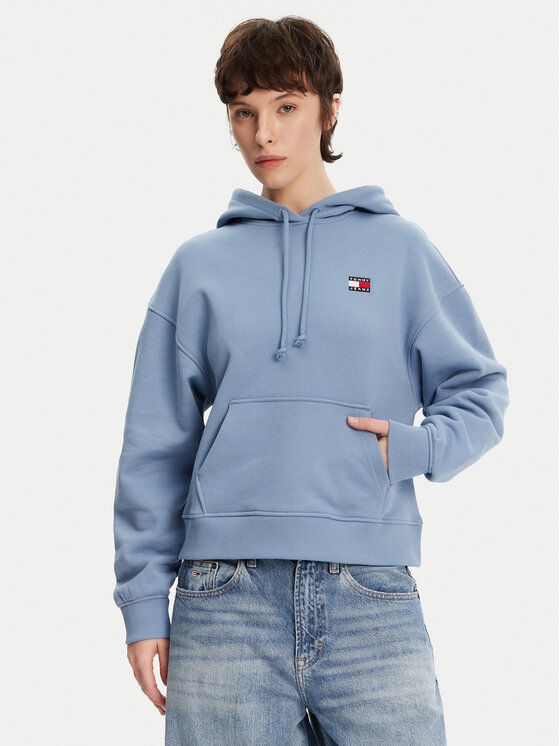 Tommy Jeans Džemperis · Mėlyna · Relaxed Fit