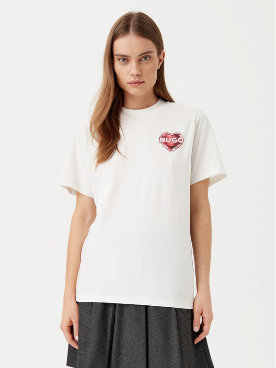 Kodas SUN15 HUGO Marškinėliai · Balta