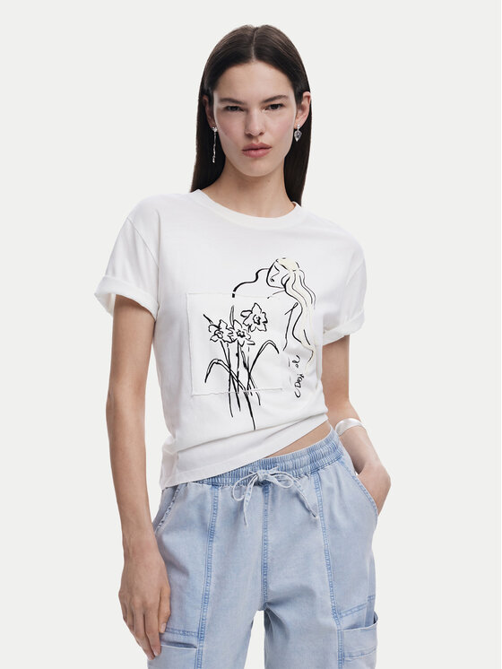 Desigual Marškinėliai · Balta