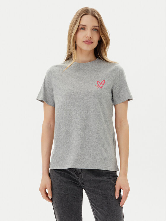 Pieces Marškinėliai · Pilka