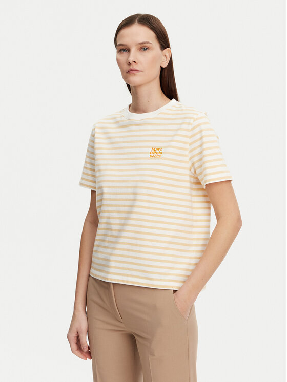 Marc O'Polo Denim Marškinėliai · Oranžinė