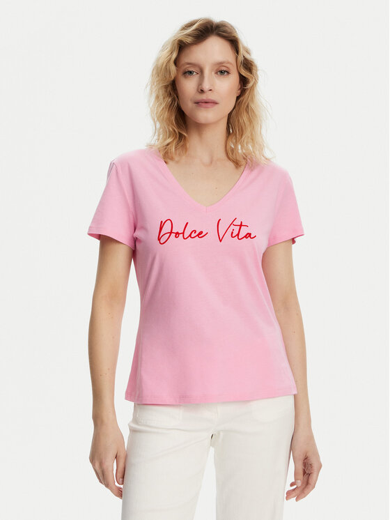 Morgan Marškinėliai · Rožinė