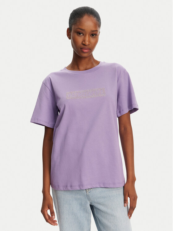 Kodas SUN15 Patrizia Pepe Marškinėliai · Violetinė