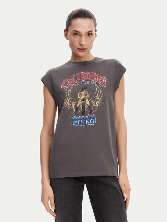 Kodas SUN15 PINKO Marškinėliai · Pilka