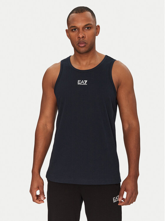 Kodas SUN15 EA7 Emporio Armani Tank top marškinėliai · Tamsiai mėlyna