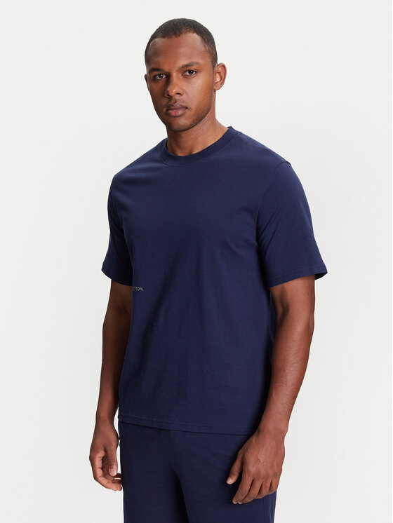 United Colors Of Benetton Marškinėliai · Tamsiai mėlyna