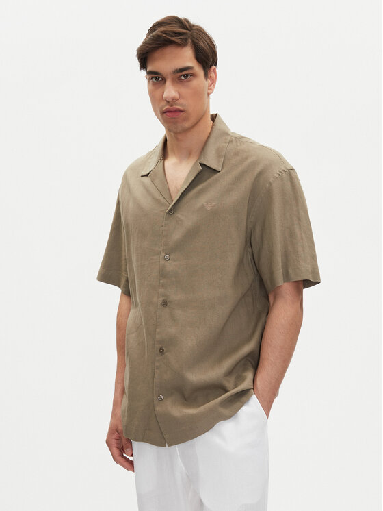 Kodas SUN15 Emporio Armani Marškiniai · Ruda · Regular Fit