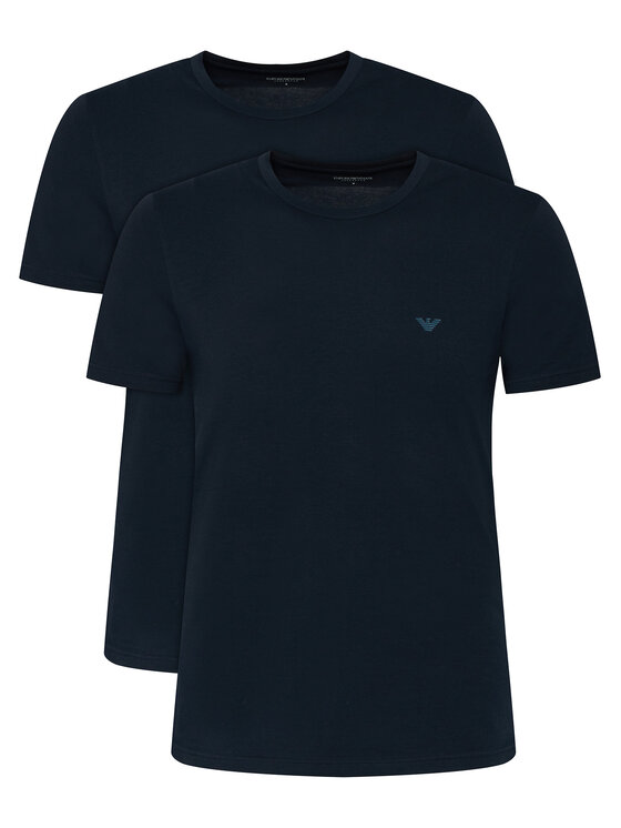 Kodas SUN15 Emporio Armani Underwear Marškinėlių komplektas · Mėlyna