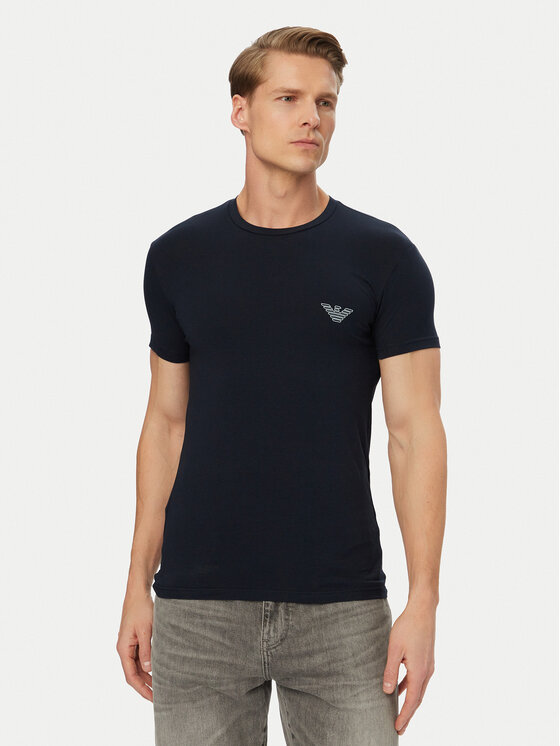 Kodas SUN15 Emporio Armani Underwear Marškinėliai · Mėlyna