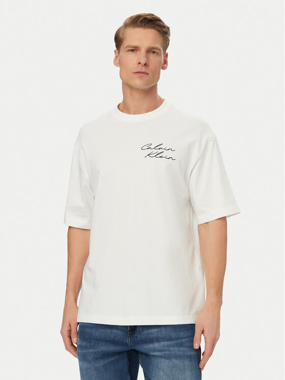 Kodas SUN15 Calvin Klein Jeans Marškinėliai · Balta