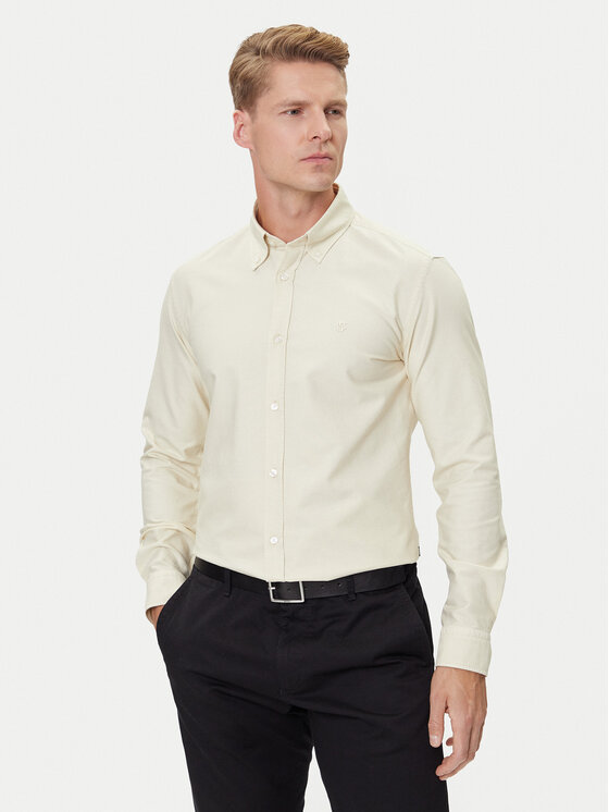 BOSS Marškiniai · Balta · Slim Fit