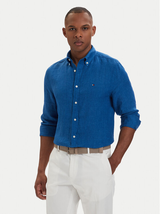 Tommy Hilfiger Marškiniai · Mėlyna · Regular Fit