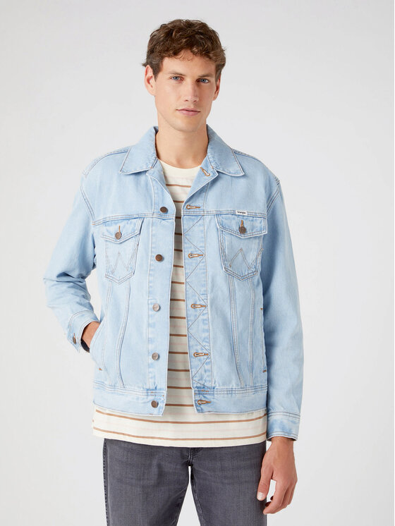 Wrangler Džinsinė striukė · Žydra
