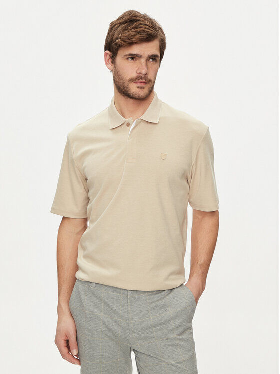 Jack & Jones Polo marškinėliai · Smėlio