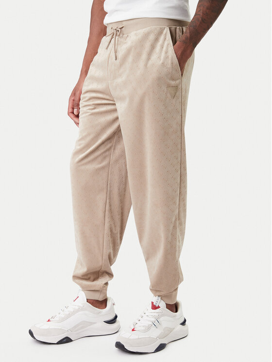 Guess Sportinės kelnės · Smėlio · Regular Fit