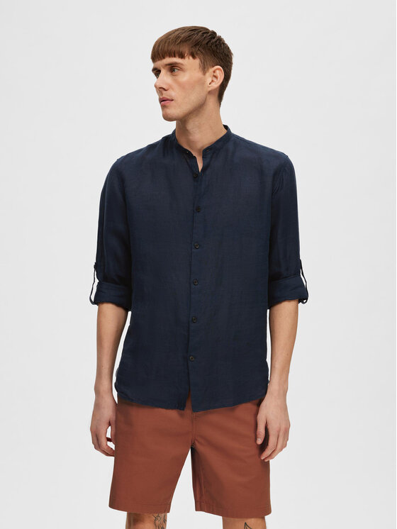 Kodas 20MAY Selected Homme Marškiniai · Tamsiai mėlyna · Regular Fit