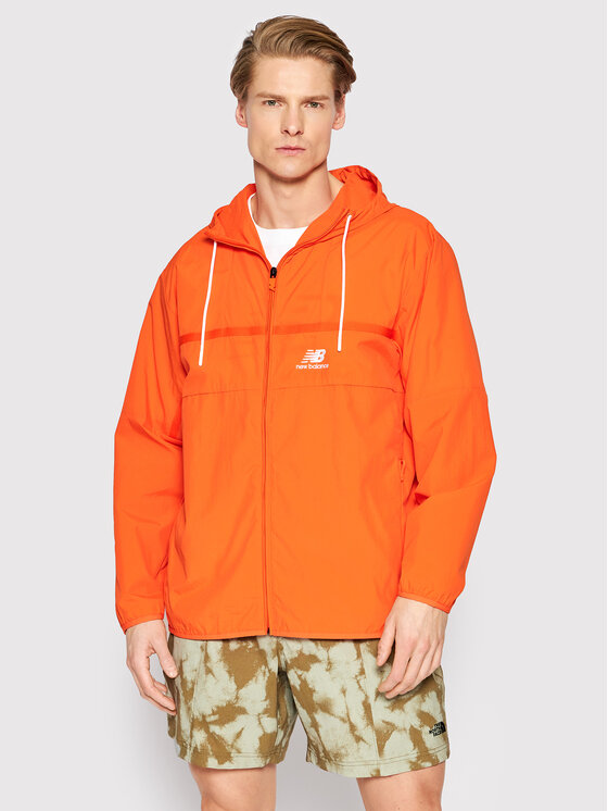 New Balance Neperpučiama striukė · Oranžinė