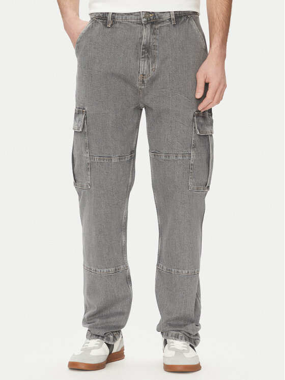 Guess Jeans Džinsai · Pilka · Relaxed Fit