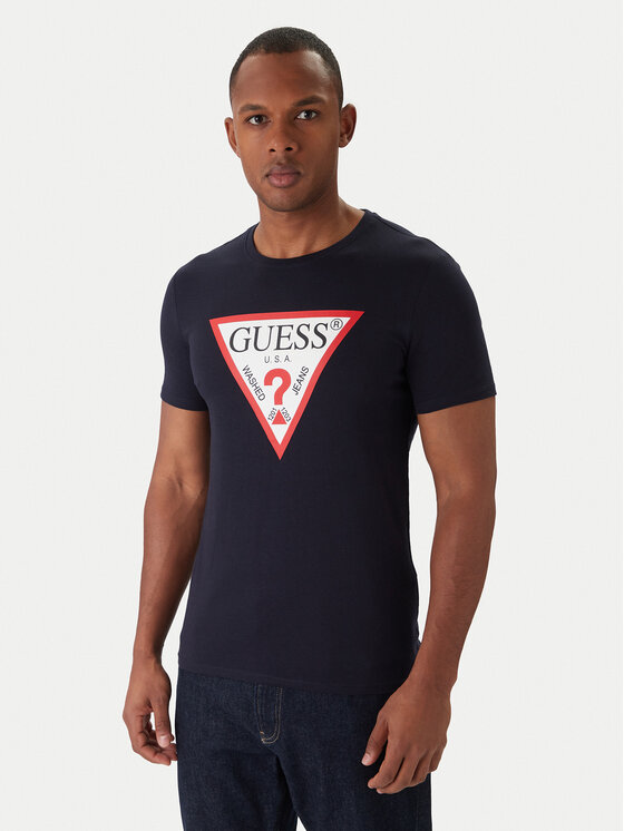 Guess Marškinėliai · Tamsiai mėlyna