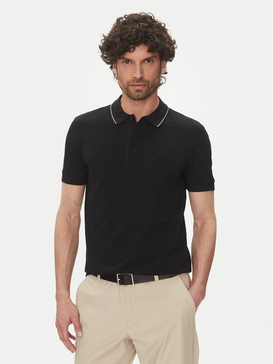 Kodas 20MAY BOSS Polo marškinėliai · Juoda