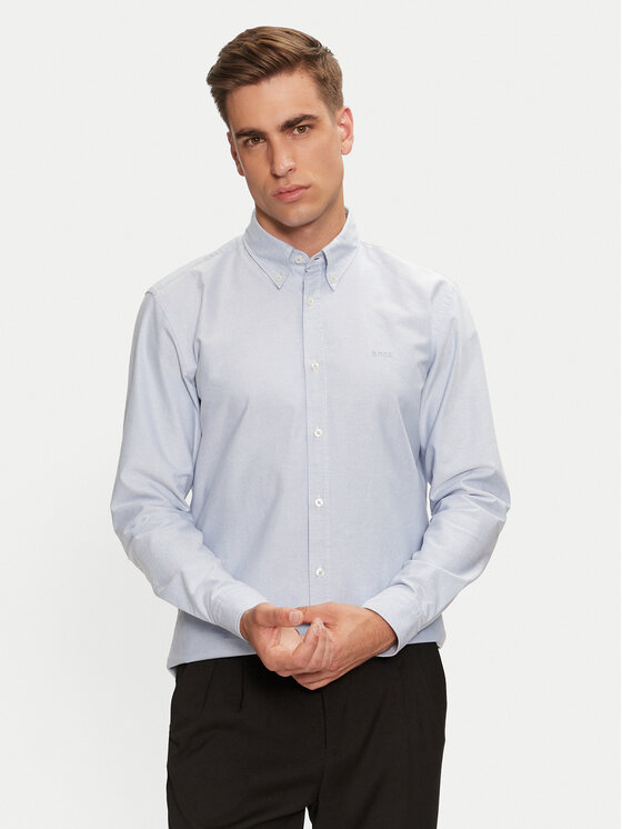 Kodas 20MAY BOSS Marškiniai · Žydra · Slim Fit