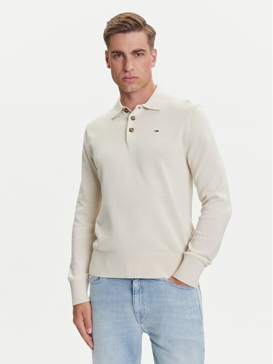 Tommy Jeans Megztinis · Smėlio
