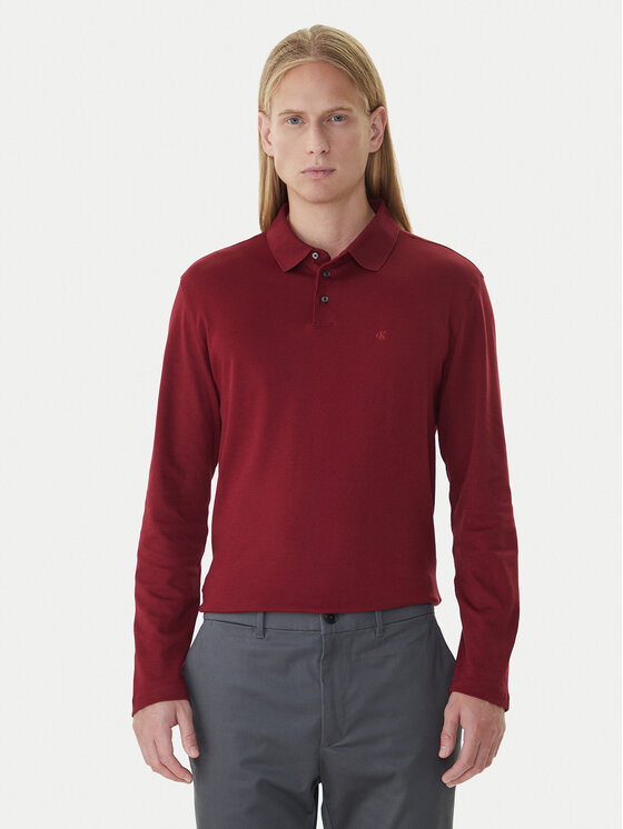 Calvin Klein Polo marškinėliai · Vyšninė