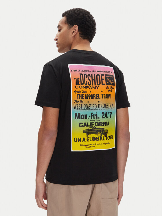 Kodas 20MAY DC Shoes Marškinėliai · Juoda