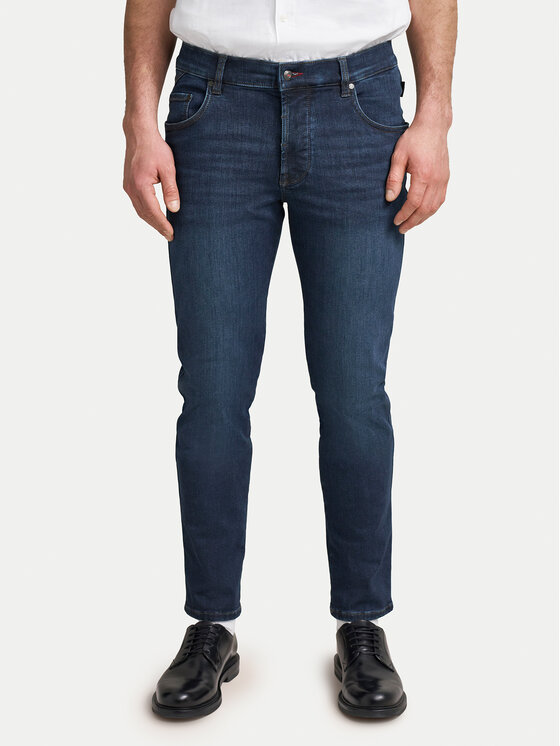 Kodas 20MAY Bugatti Džinsai · Tamsiai mėlyna · Slim Fit