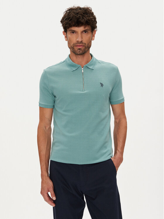 Kodas 20MAY U.S. Polo Assn. Polo marškinėliai · Žalia