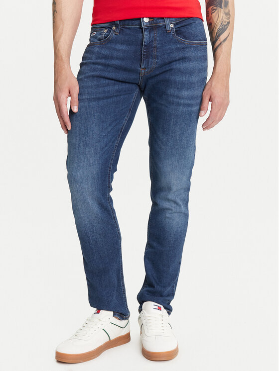 Kodas 20MAY Tommy Jeans Džinsai · Tamsiai mėlyna · Slim Fit