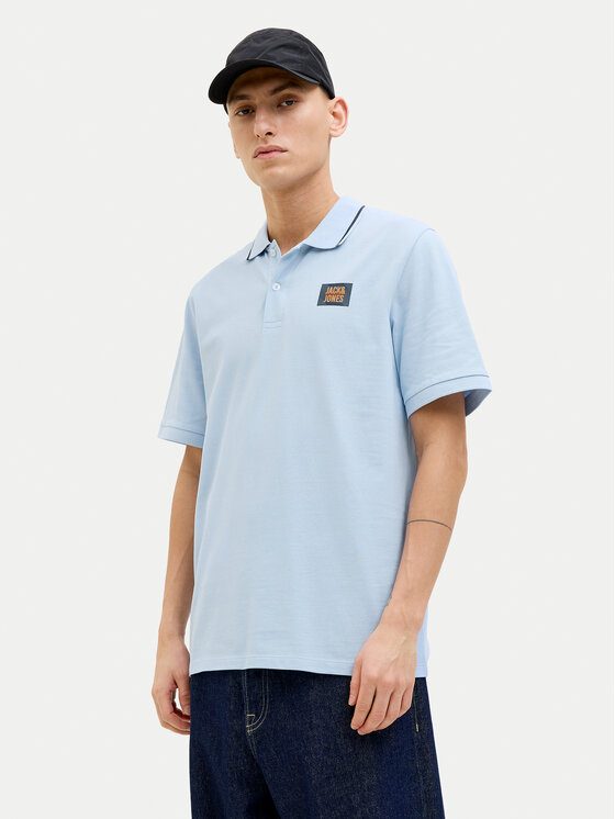 Jack & Jones Polo marškinėliai · Žydra