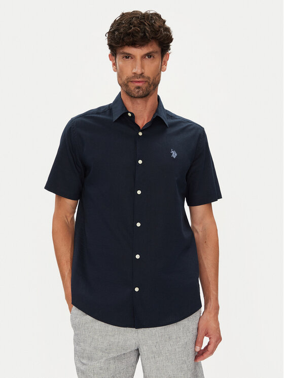 U.S. Polo Assn. Marškiniai · Tamsiai mėlyna · Regular Fit
