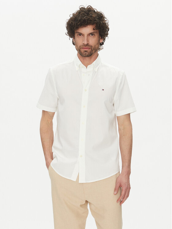 Tommy Hilfiger Marškiniai · Balta · Regular Fit