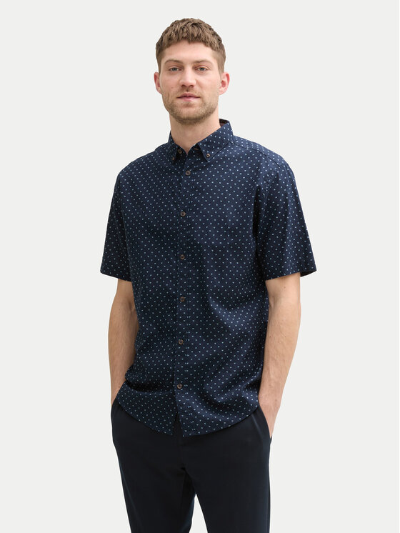 Tom Tailor Marškiniai · Tamsiai mėlyna · Regular Fit