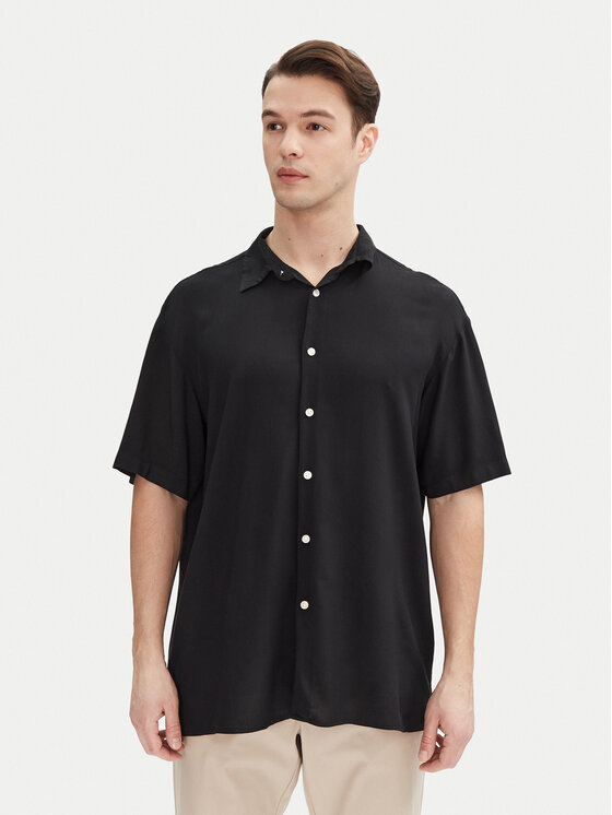 Jack & Jones Marškiniai · Juoda · Relaxed Fit