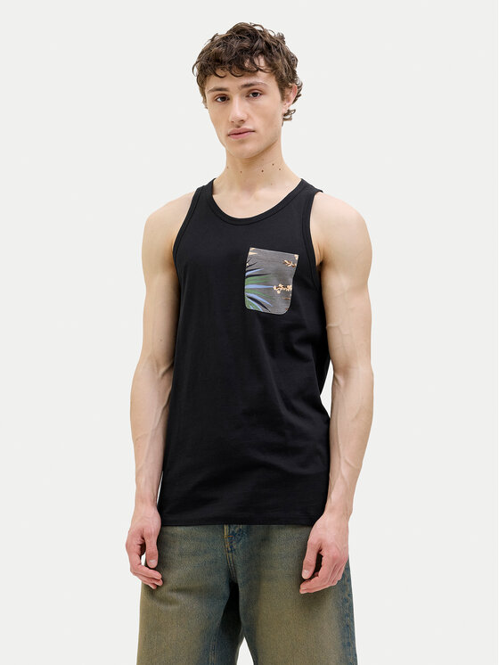 Jack & Jones Tank top marškinėliai · Juoda