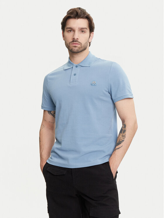 Kodas 20MAY Moose Knuckles Polo marškinėliai · Mėlyna