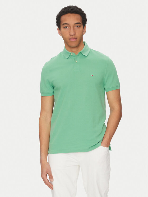 Kodas SUN15 Tommy Hilfiger Polo marškinėliai · Žalia