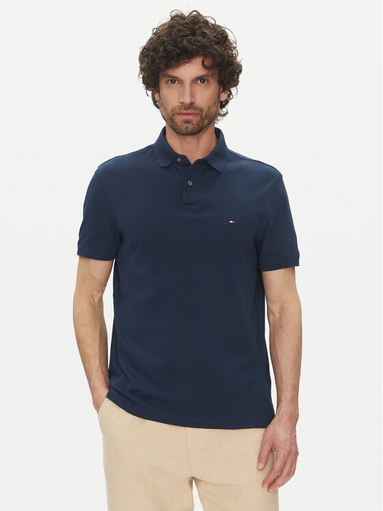 Kodas SUN15 Tommy Hilfiger Polo marškinėliai · Tamsiai mėlyna