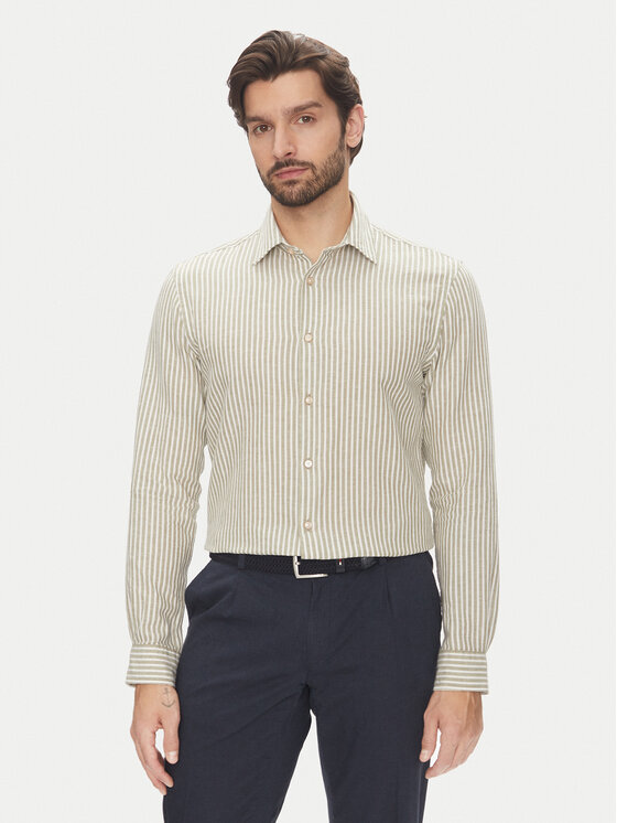 Kodas SUN15 Pierre Cardin Marškiniai · Smėlio · Regular Fit