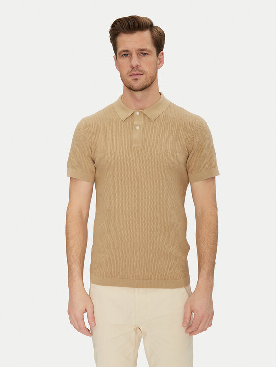 Blend Polo marškinėliai · Smėlio