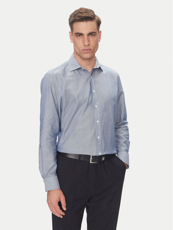 Kodas SUN15 Pierre Cardin Marškiniai · Mėlyna · Regular Fit