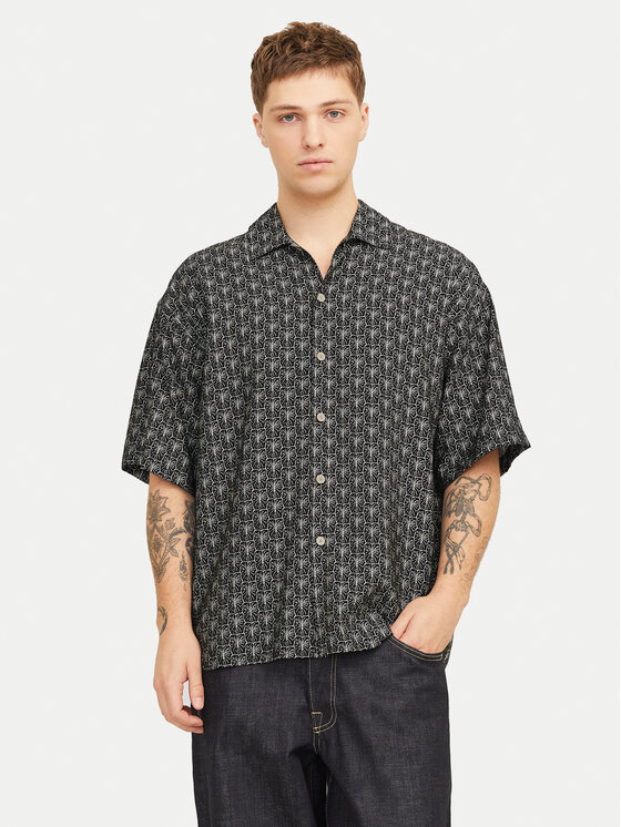 Jack & Jones Marškiniai · Juoda · Regular Fit