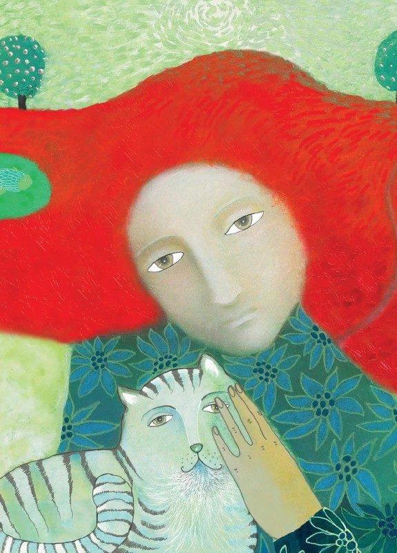 Bloknotas „Raudoni plaukai“