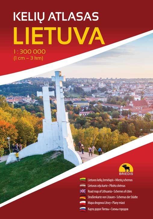 Lietuva. Kelių atlasas 1:300000