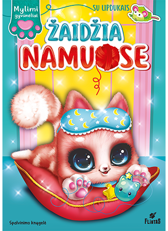 Mylimi gyvūnėliai. Žaidžia namuose