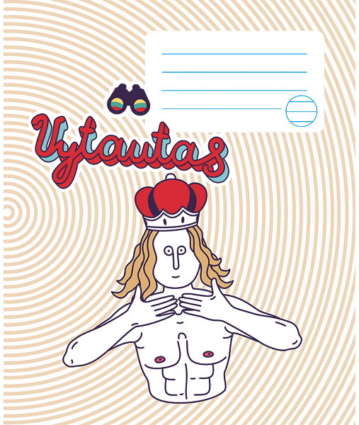 Sąsiuvinis VYTAUTAS, 24 l., linijomis