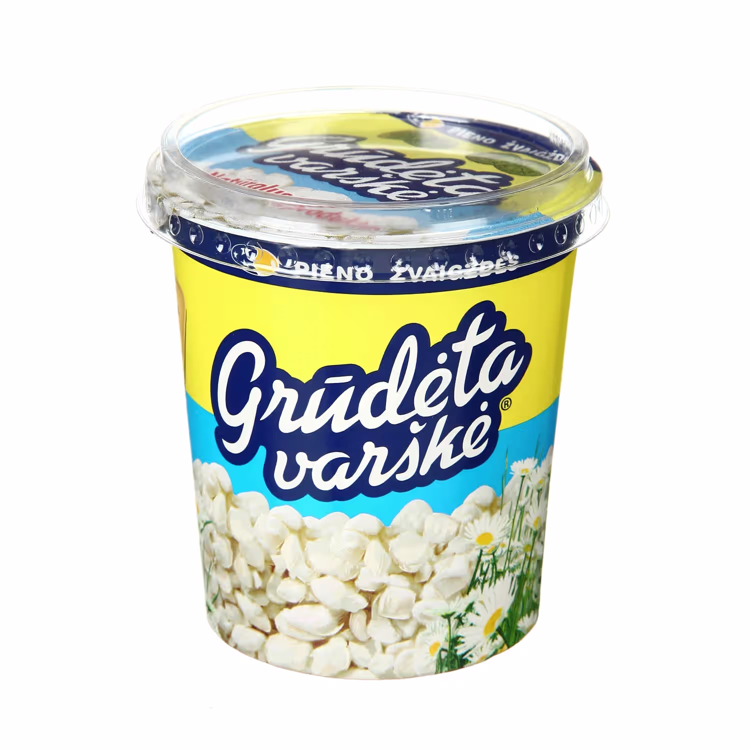 Grūdėta varškė PIENO ŽVAIGŽDĖS, 7%, 350g